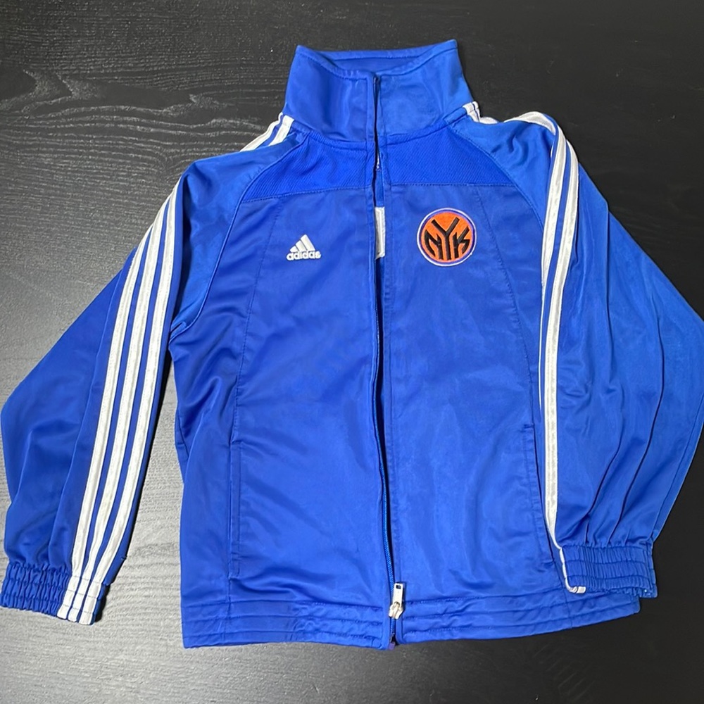 ADIDAS NY KNICKS Sports Jacket M 5-6y